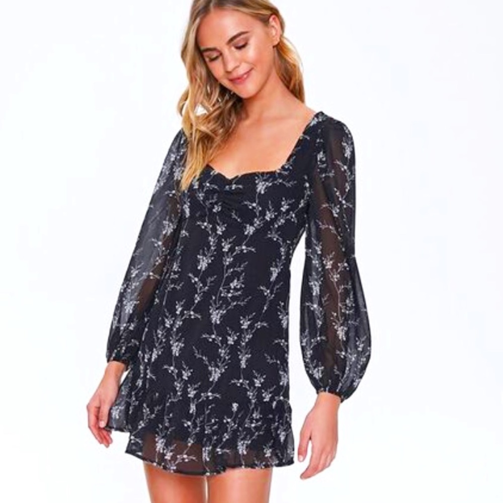 F21 Floral Mini Dress - Medium NWT